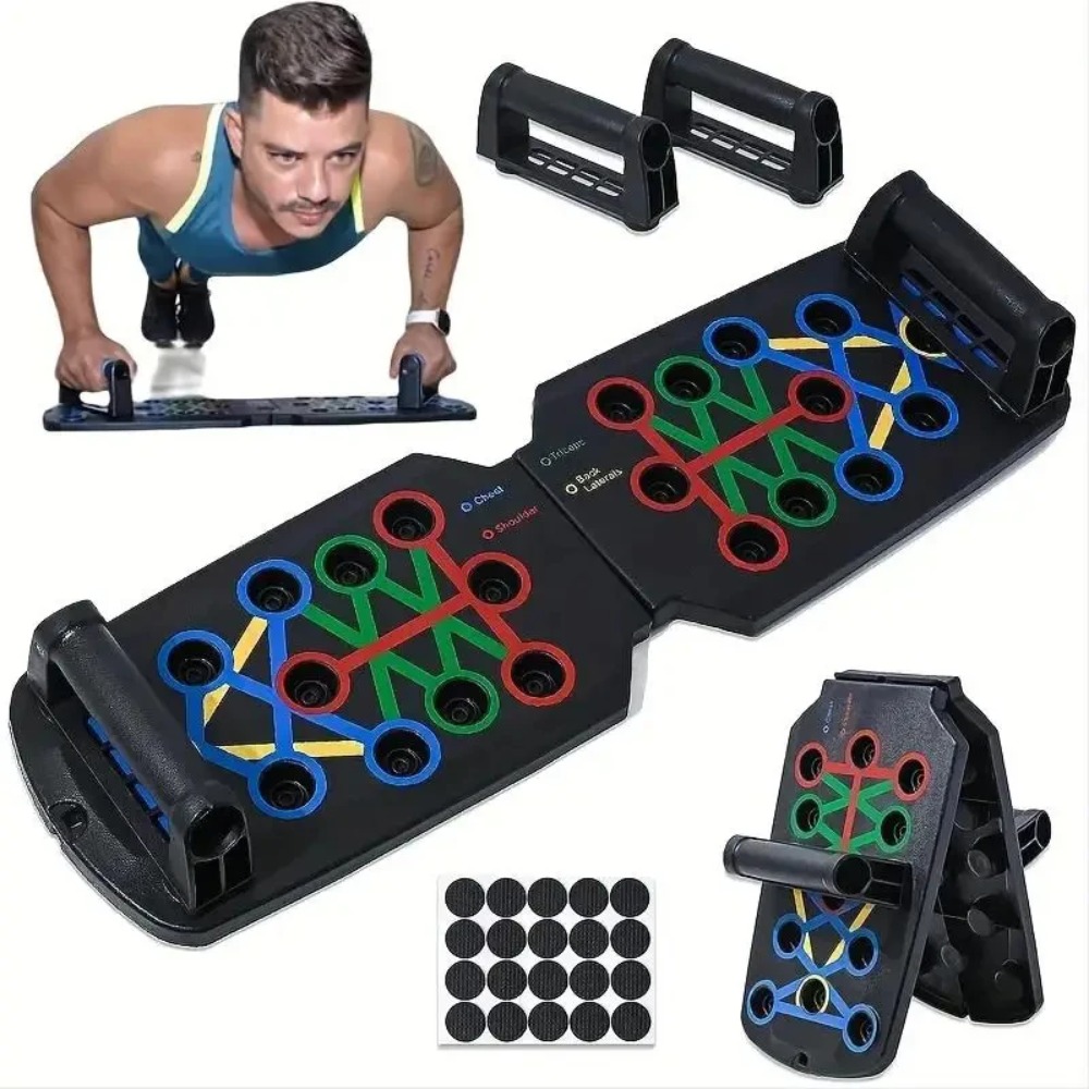 Push Up Board - Компактный многофункциональный набор для отжиманий с