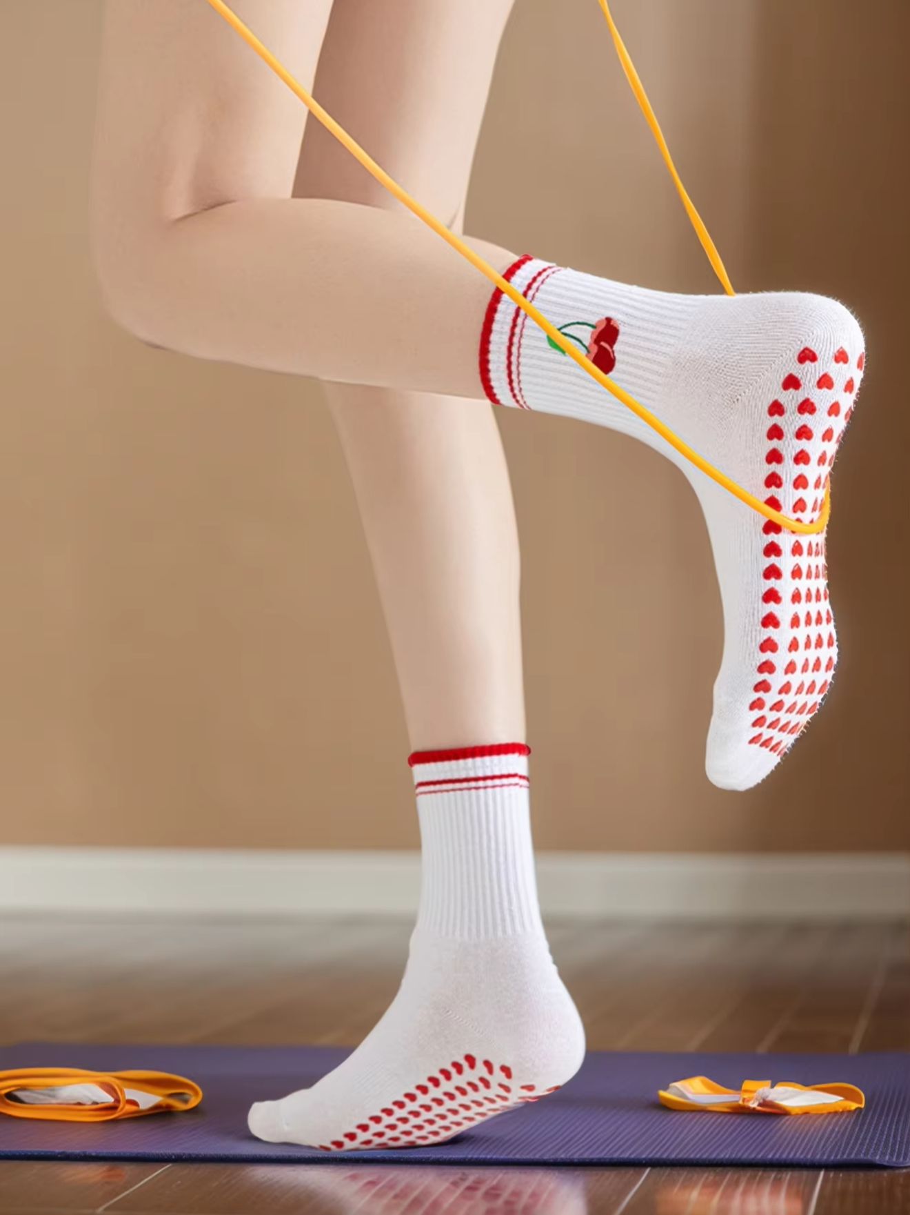 Yoga Of Fitness - 1 пара профессиональных носков для йоги,